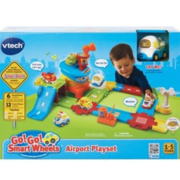 Vtech Smart Wheels Airport with Airplane - EUC - Picture 2 of 2